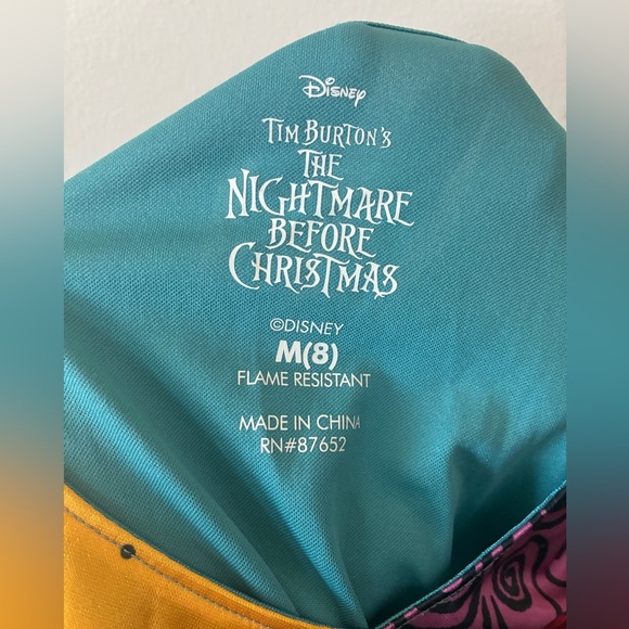 Nightmare before Christmas Sally nightgown dress size 8 EUC - Picture 2 of 4